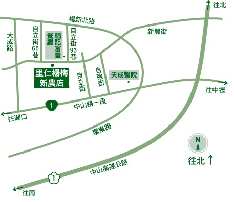 楊梅新農 地圖